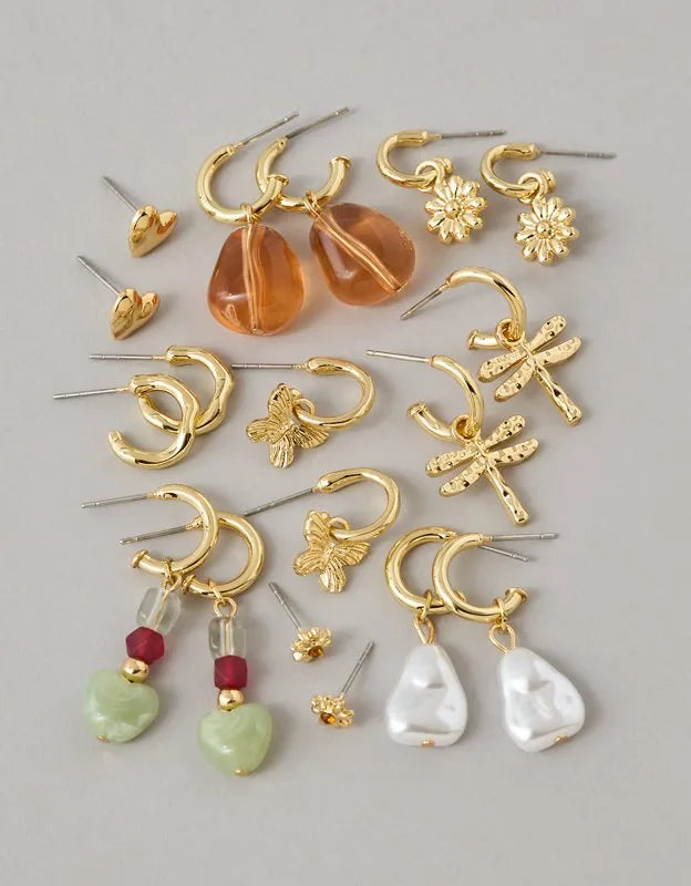 AE Dragonfly Earring 9-Pack
