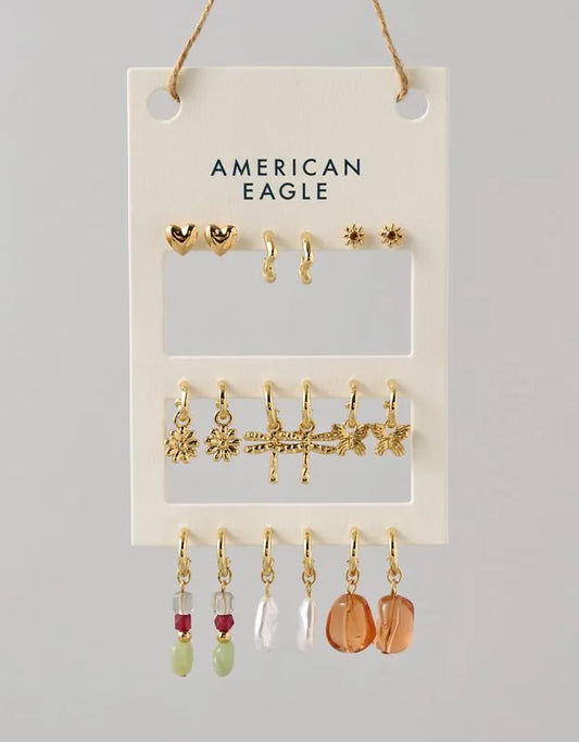 AE Dragonfly Earring 9-Pack