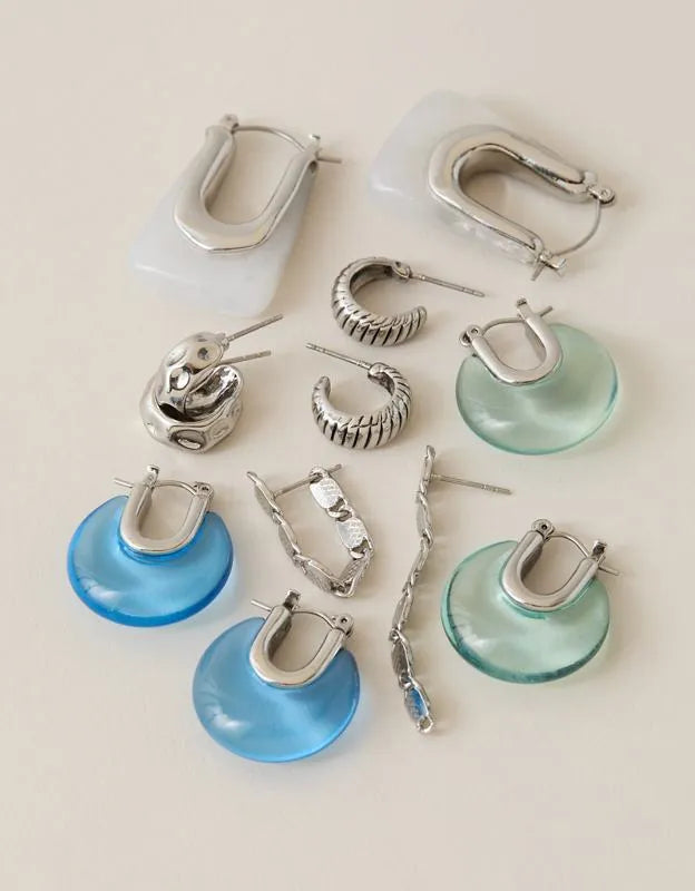 AE Resin Earrings 6-Pack