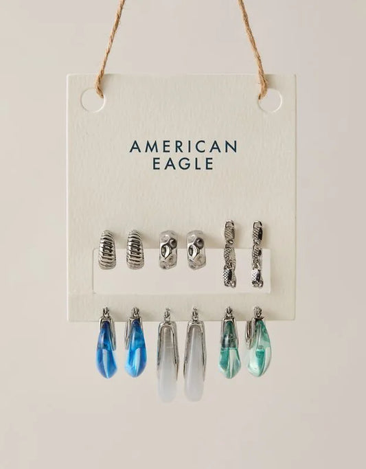 AE Resin Earrings 6-Pack