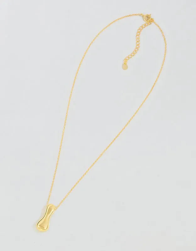 Athra Bubble Letter Necklace