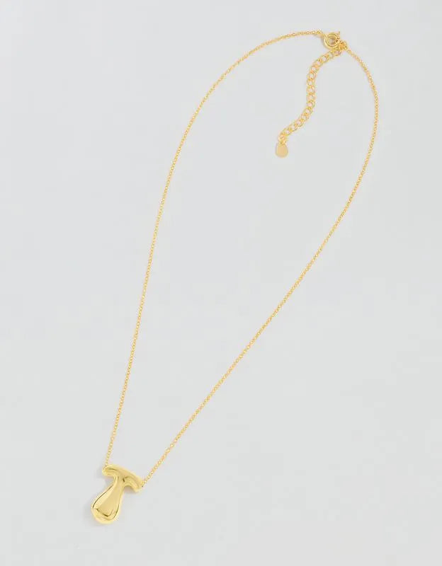 Athra Bubble Letter Necklace
