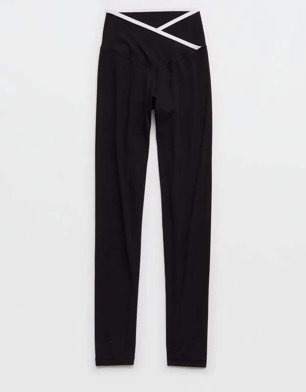 OFFLINE By Aerie Real Me Tipped High Waisted Crossover Legging
