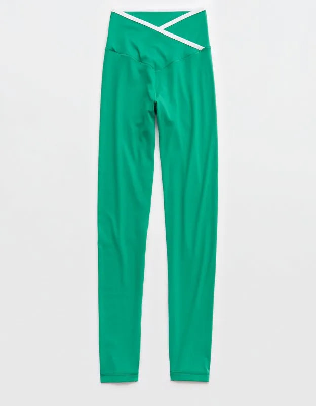 OFFLINE By Aerie Real Me Tipped High Waisted Crossover Legging
