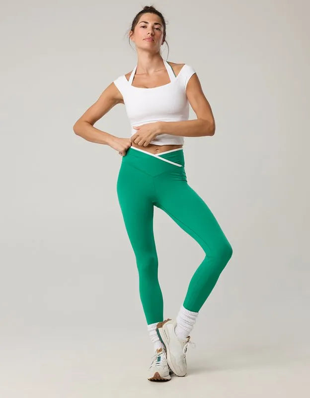 OFFLINE By Aerie Real Me Tipped High Waisted Crossover Legging