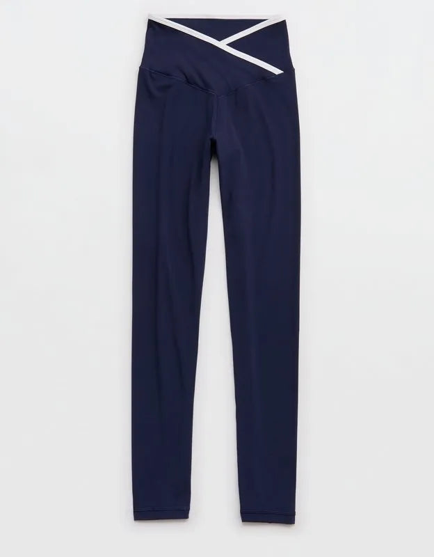 OFFLINE By Aerie Real Me Tipped High Waisted Crossover Legging