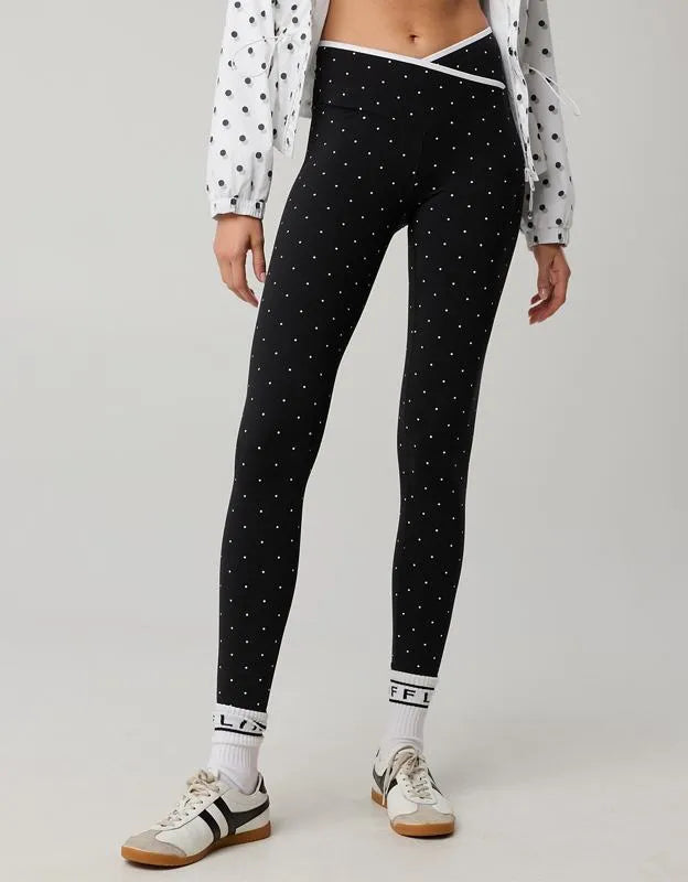 OFFLINE By Aerie Real Me Tipped High Waisted Crossover Legging