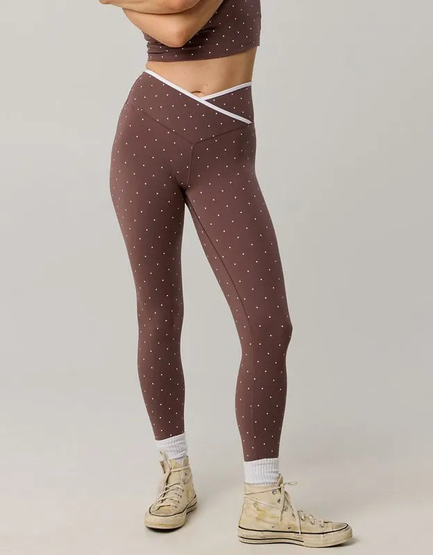 OFFLINE By Aerie Real Me Tipped High Waisted Crossover Legging