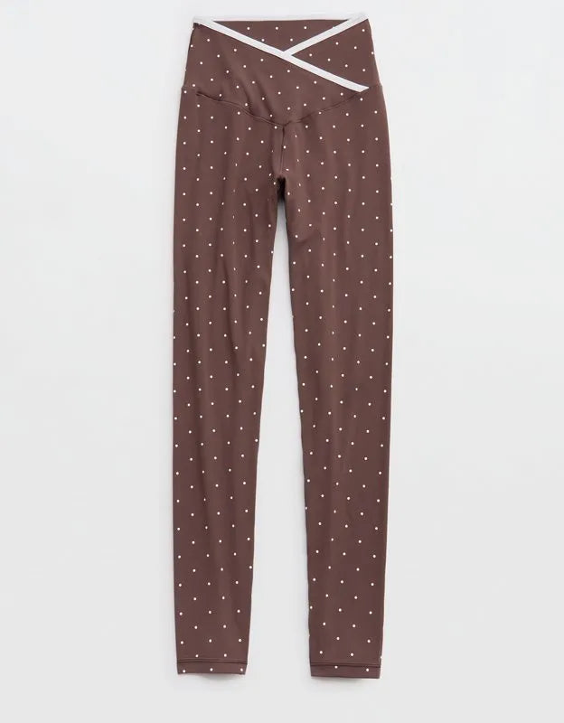 OFFLINE By Aerie Real Me Tipped High Waisted Crossover Legging