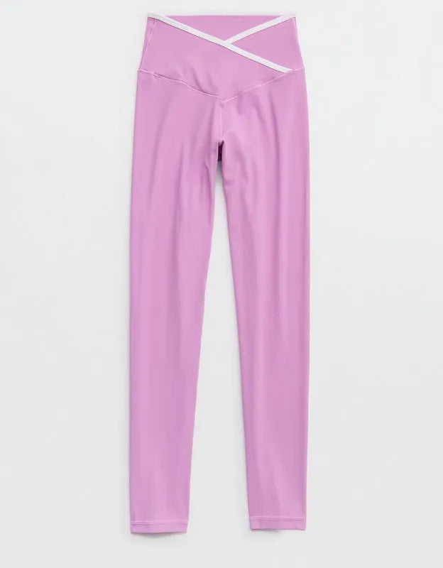 OFFLINE By Aerie Real Me Tipped High Waisted Crossover Legging