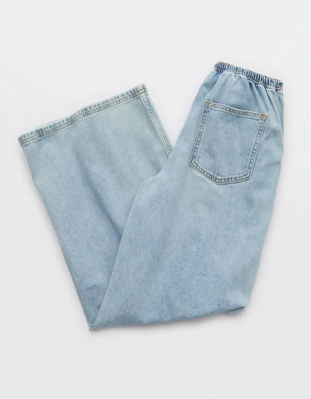 Aerie Daydream Denim Pull-On Pant