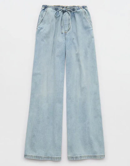Aerie Daydream Denim Pull-On Pant