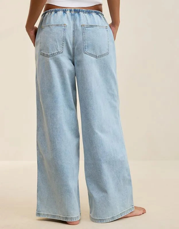 Aerie Daydream Denim Pull-On Pant