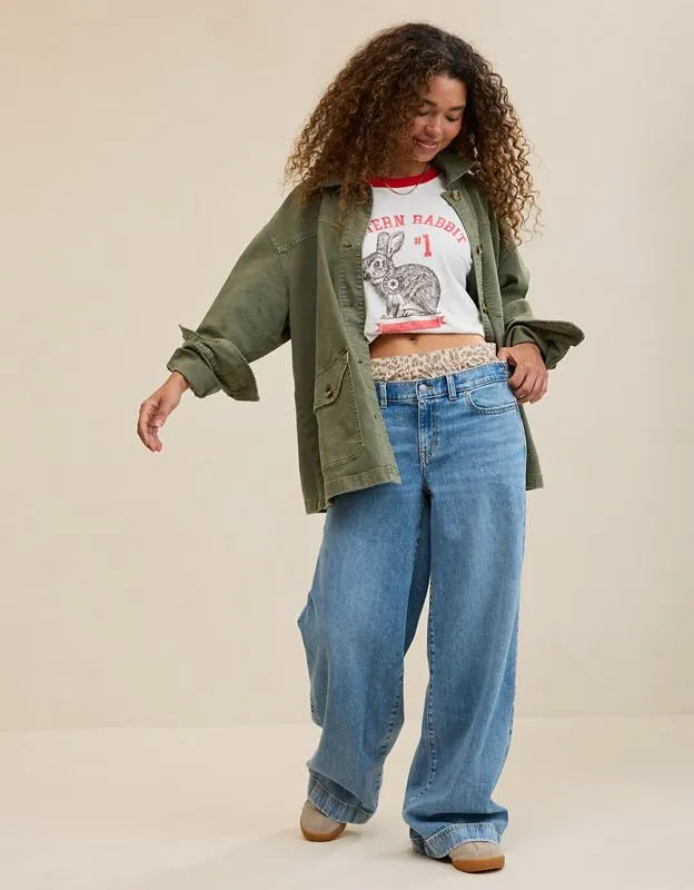 Aerie Daydream Denim Pant