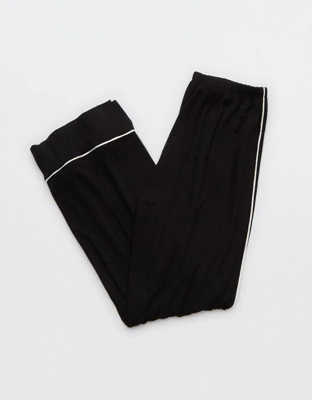 OVERSLEPT by Aerie Real Soft® Piping PJ Pant
