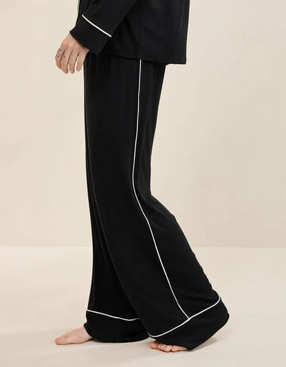 OVERSLEPT by Aerie Real Soft® Piping PJ Pant