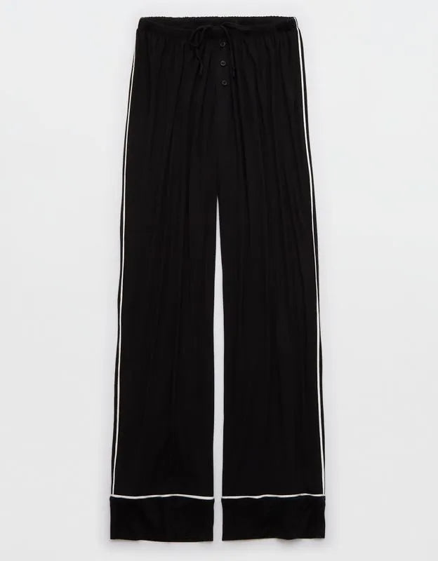 OVERSLEPT by Aerie Real Soft® Piping PJ Pant