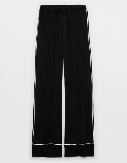 OVERSLEPT by Aerie Real Soft® Piping PJ Pant