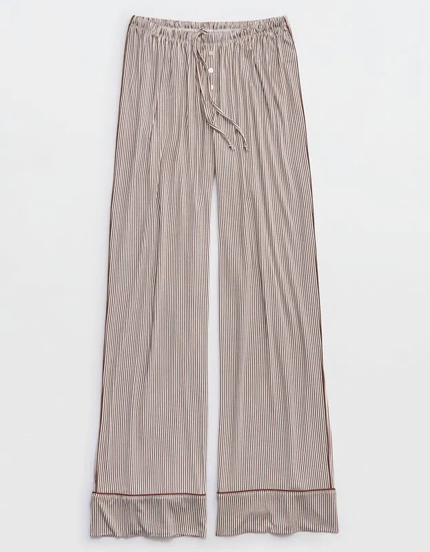 OVERSLEPT by Aerie Real Soft® Piping PJ Pant