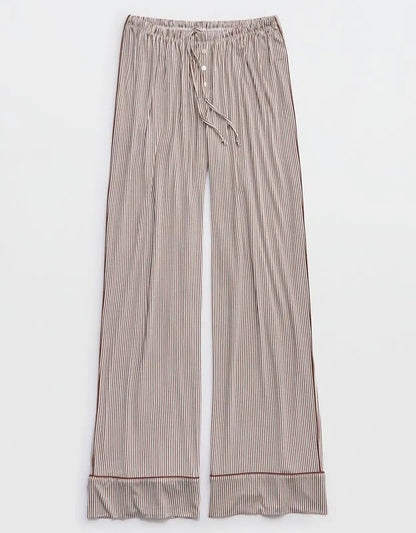 OVERSLEPT by Aerie Real Soft® Piping PJ Pant