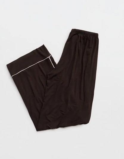 OVERSLEPT by Aerie Real Soft® Piping PJ Pant