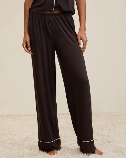 OVERSLEPT by Aerie Real Soft® Piping PJ Pant