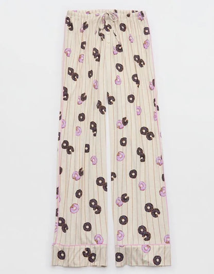 OVERSLEPT by Aerie Real Soft® Piping PJ Pant