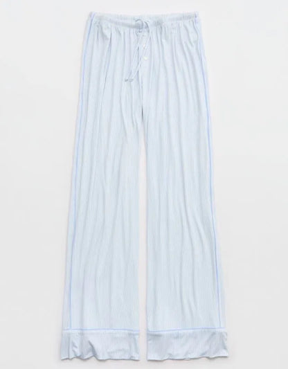 OVERSLEPT by Aerie Real Soft® Piping PJ Pant