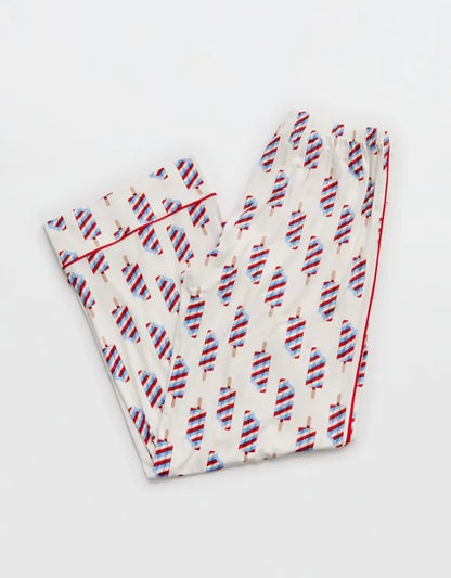 OVERSLEPT by Aerie Real Soft® Piping PJ Pant