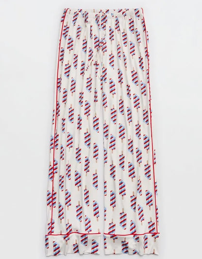 OVERSLEPT by Aerie Real Soft® Piping PJ Pant