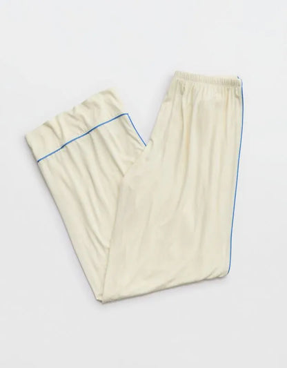 OVERSLEPT by Aerie Real Soft® Piping PJ Pant