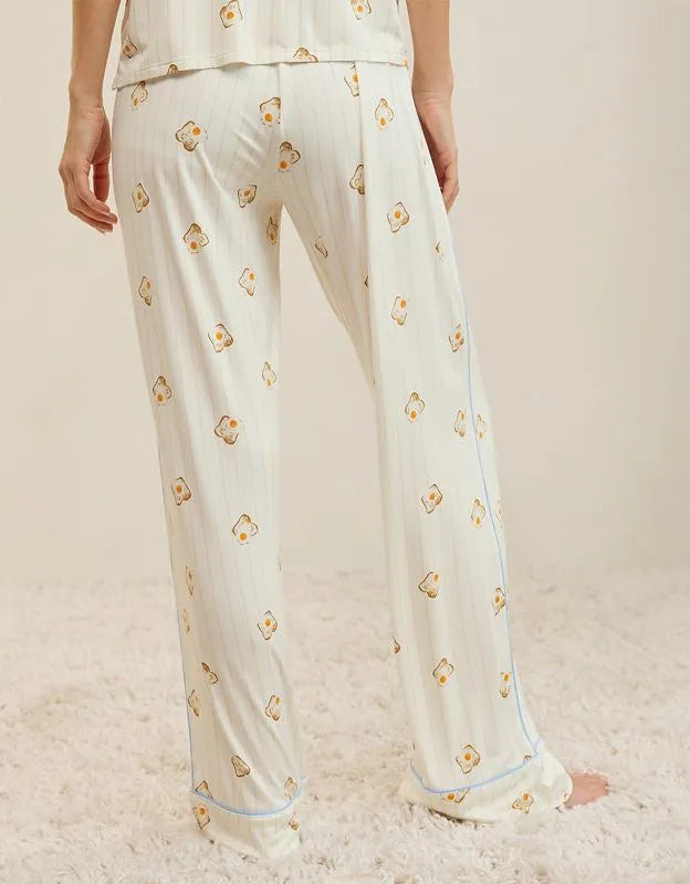 OVERSLEPT by Aerie Real Soft® Piping PJ Pant