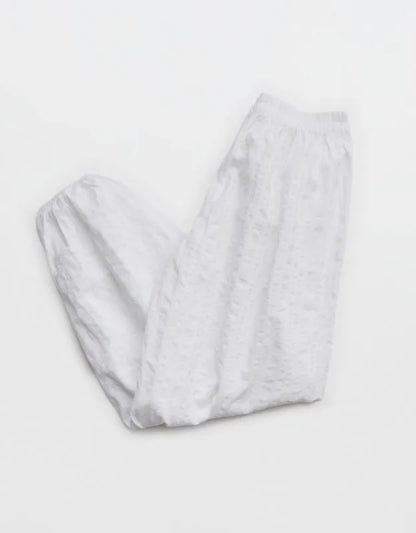 OVERSLEPT by Aerie Seersucker Balloon Pant