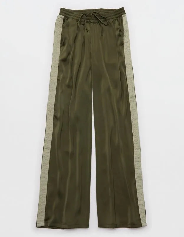 OVERSLEPT by Aerie Liquid Satin PJ Pant