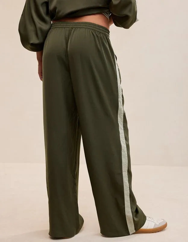 OVERSLEPT by Aerie Liquid Satin PJ Pant