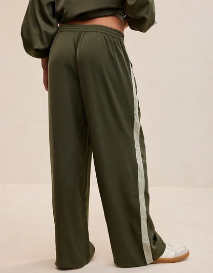 OVERSLEPT by Aerie Liquid Satin PJ Pant