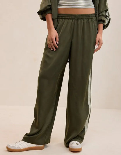 OVERSLEPT by Aerie Liquid Satin PJ Pant