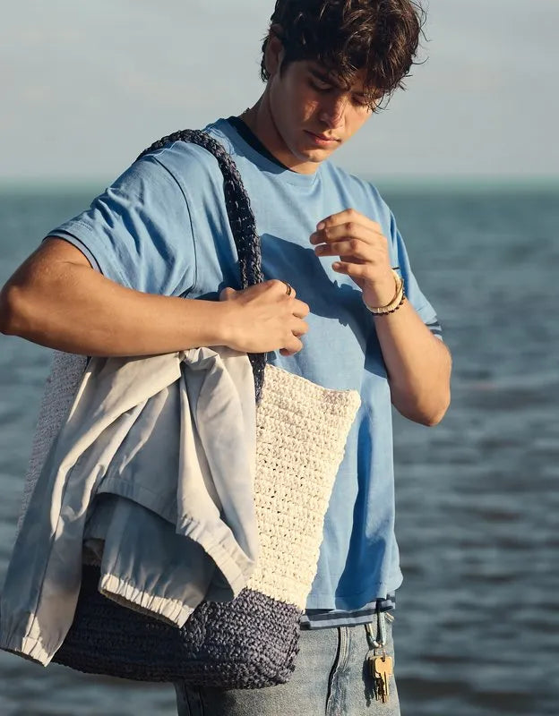 AE Crochet Tote Bag