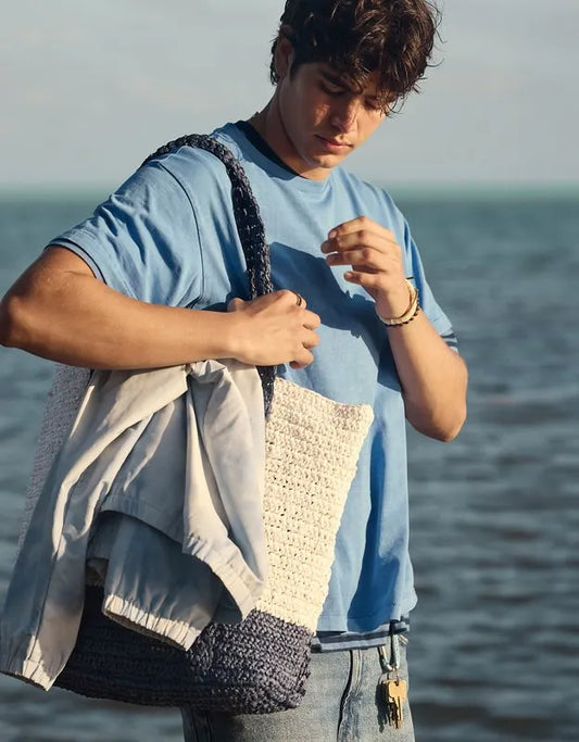 AE Crochet Tote Bag