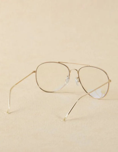 AE Metal Frame Blue Light Eyeglasses