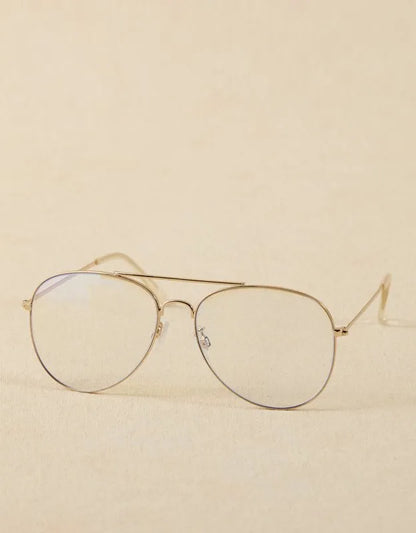 AE Metal Frame Blue Light Eyeglasses