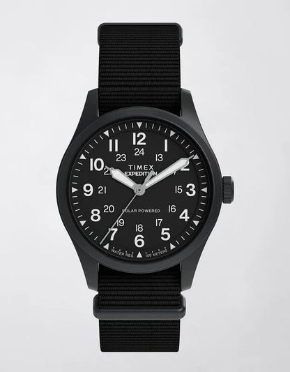 Timex Expedition® Field Post Solar 36mm Eco-Conscious Fabric Strap Watch