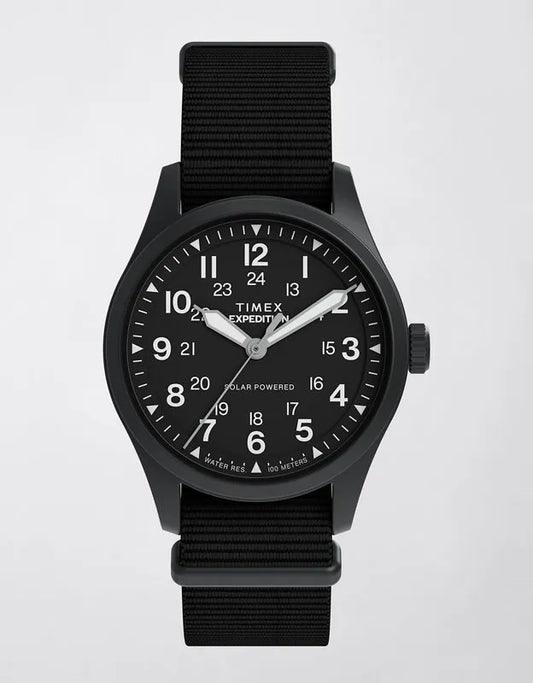 Timex Expedition® Field Post Solar 36mm Eco-Conscious Fabric Strap Watch