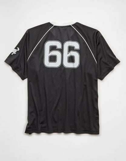 AE Boxy Fit Ford Mustang Graphic Mesh Jersey