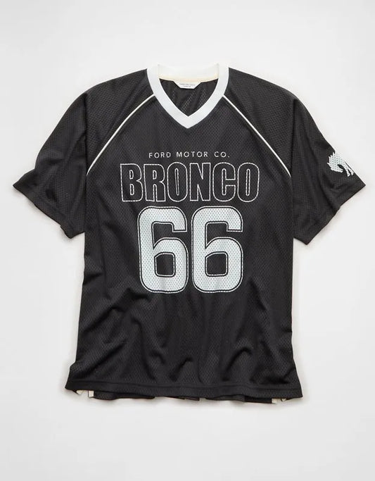 AE Boxy Fit Ford Mustang Graphic Mesh Jersey