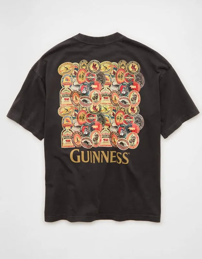 AE Boxy Fit Guinness Graphic T-Shirt