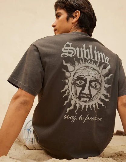 AE Boxy Fit Sublime Graphic T-Shirt