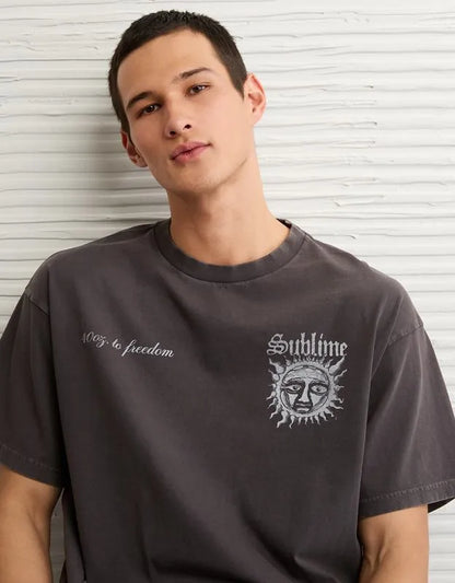AE Boxy Fit Sublime Graphic T-Shirt