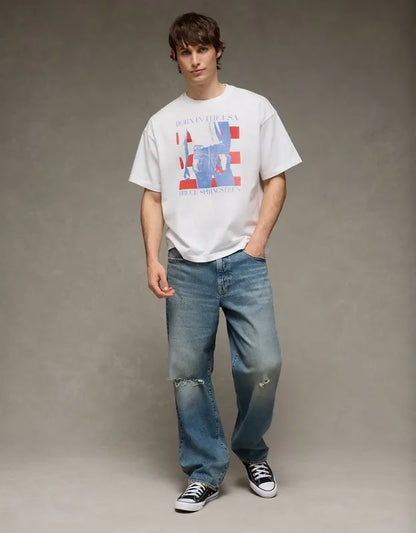 AE Boxy Fit Bruce Springsteen Graphic T-Shirt