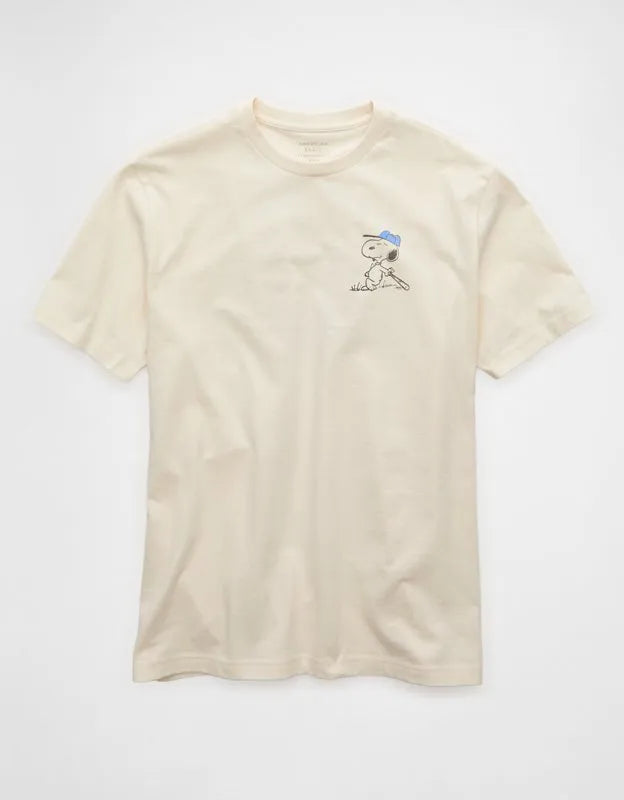AE Standard Fit Snoopy Graphic T-Shirt